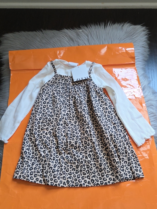 Zara Other - Nwt! Zara Kid T.shirt Dress Size 1 1/2 Years